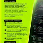 Vaga de emprego para Desenvolvedor(a) Mobile