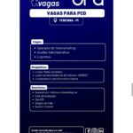 Vaga de emprego para PCD