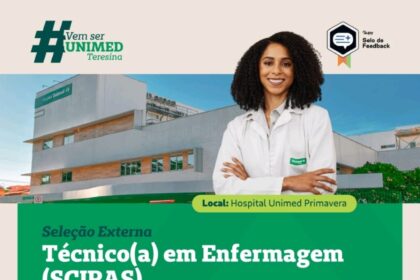 Vaga de emprego para Técnico(a) de Enfermagem (SCIRAS)