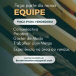 Vaga de emprego para Vendedora