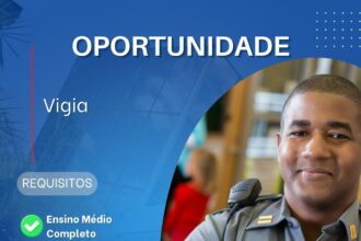 Vaga de emprego para Vigia