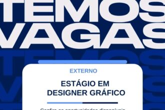 Vaga de Estágio para Designer Gráfico