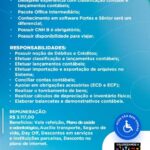 Vaga de emprego para Analista Contábil Júnior