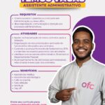 Vaga de emprego para Assistente Administrativo