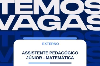 Vaga de emprego para Assistente Pedagógico Júnior (Matemática)