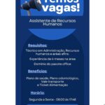 Vaga de emprego para Assistente de RH