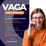 Vaga de emprego para Auxiliar Administrativo