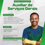 Vaga de emprego para Auxiliar de Serviços Gerais