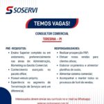 Vaga de emprego para Consultor Comercial