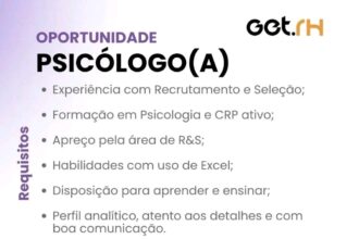 Vaga de emprego para Psicologo(a)