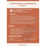 Vaga de emprego para Supervisor de Atendimento