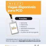 Vagas de emprego para PCD