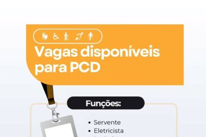 Vagas de emprego para PCD