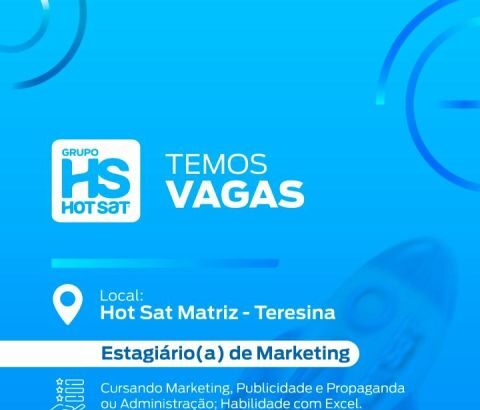 Vagas para Auxiliar de Estoque, Motorista Interno e Estágio para Marketing