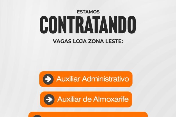 Diversas vagas de emprego