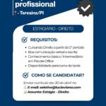 Vaga de Estágio para Direito