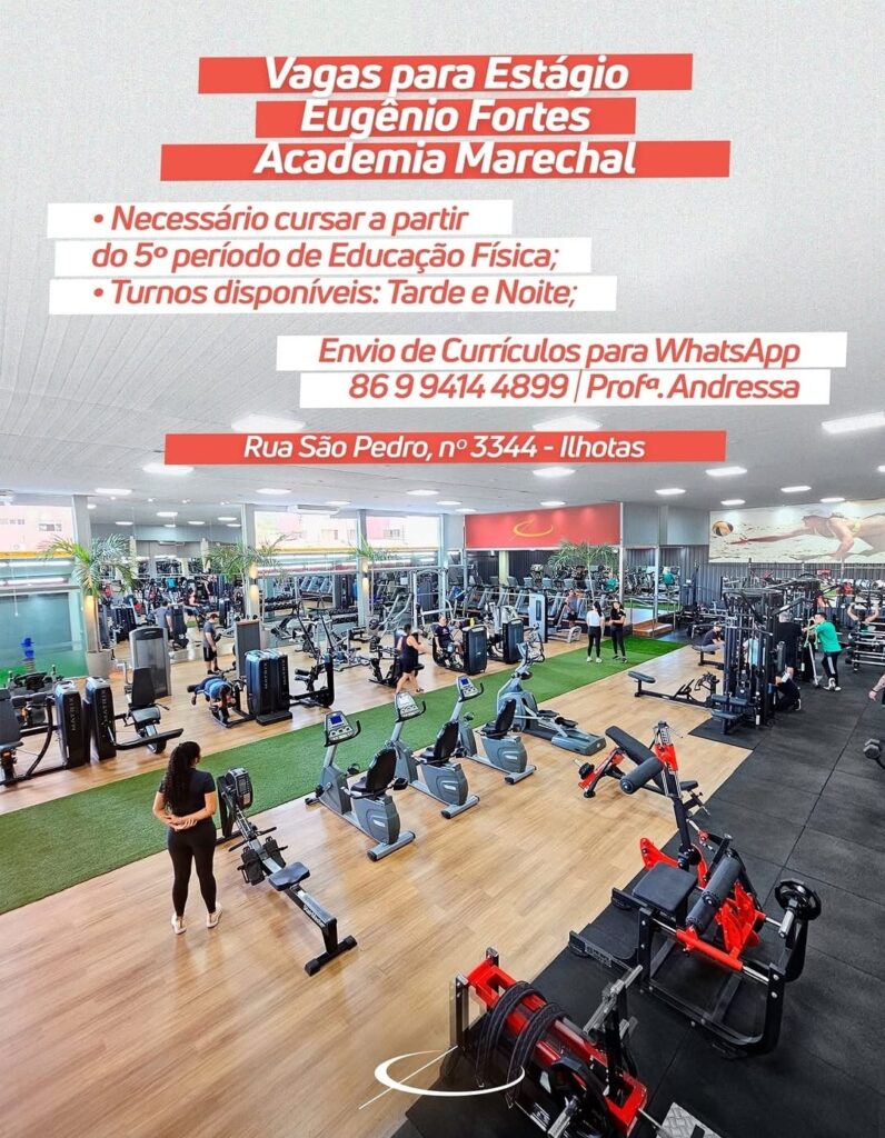 Vaga de Estágio para Educação Física