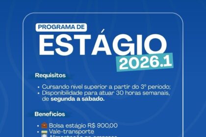 Vaga de Estágio para Ensino Superior
