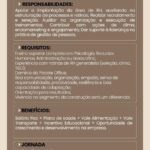 Vaga de emprego para Analista de RH