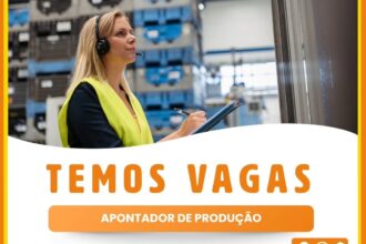Vaga de emprego para Apontador de Produção