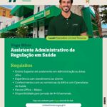 Vaga de emprego para Assistente ADM de Regulação em Saúde