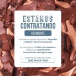 Vaga de emprego para Atendente