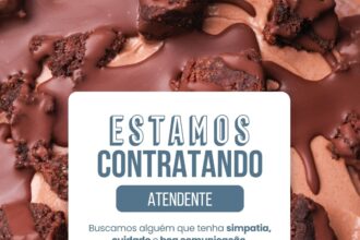 Vaga de emprego para Atendente