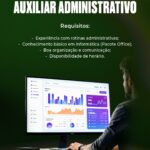 Vaga de emprego para Auxiliar Administrativo