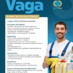Vaga de emprego para Auxiliar de Serviços Gerais