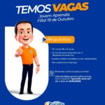 Vaga de emprego para Jovem Aprendiz
