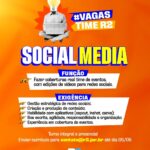 Vaga de emprego para Social Media
