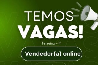 Vaga de emprego para Vendedor(a) Online