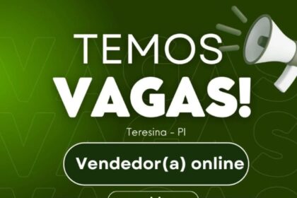 Vaga de emprego para Vendedor(a) Online