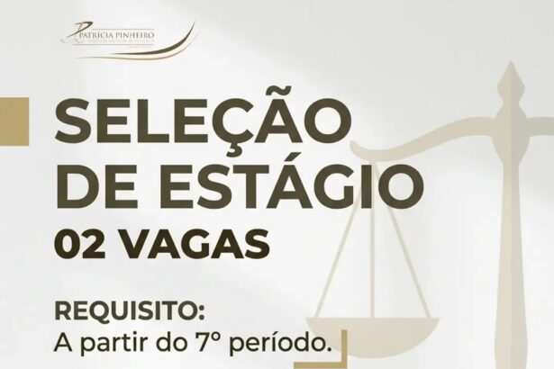 Vaga de Estágio para Direito