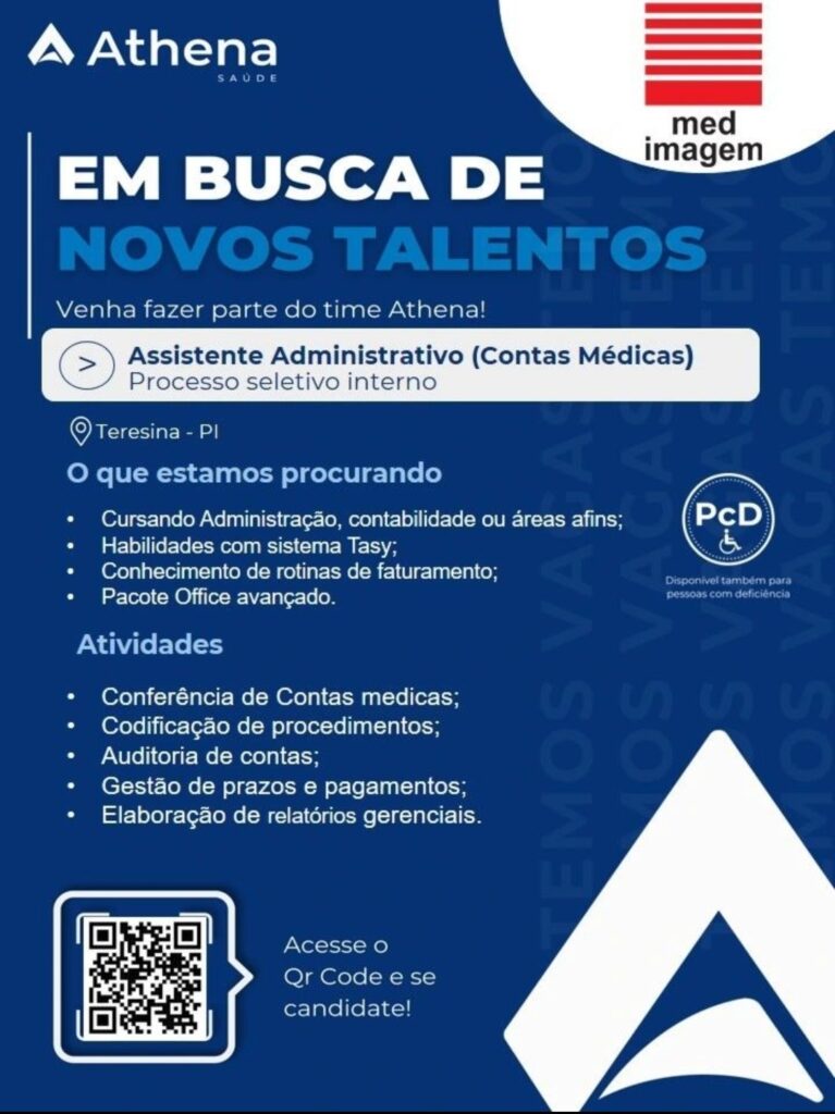 Vaga de emprego para Assistente Administrativo