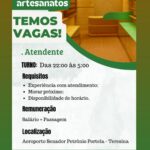 Vaga de emprego para Atendente