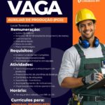 Vaga de emprego para Auxiliar de Produção (PCD)