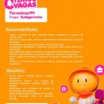 Vaga de emprego para Subgerente