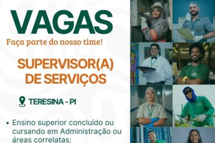 Vaga de emprego para Supervisor(a) de Serviços