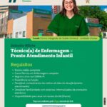 Vaga de emprego para Técnico de Enfermagem
