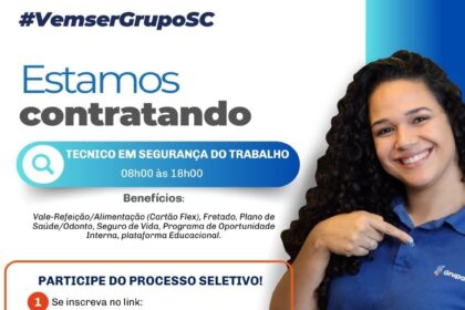 Vaga de emprego para Técnico de Segurança do Trabalho