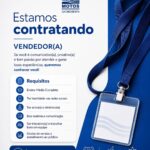 Vaga de emprego para Vendedor(a)