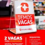 Vaga de emprego para Vendedoras