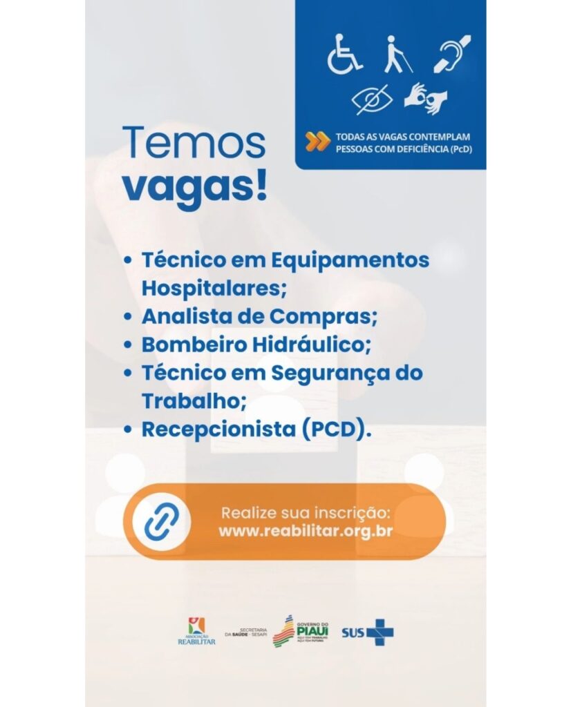Diversas vagas Teresina