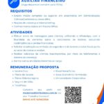 Vaga de emprego para Auxiliar Financeiro