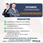 Vaga de emprego para Cozinheiro(a)