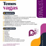 Vaga de emprego para Jornalista
