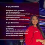 Vaga de emprego para Recepcionista
