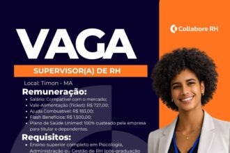 Vaga de emprego para Supervisor(a) de RH