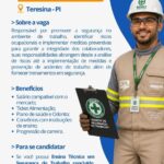 Vaga de emprego para Técnico em Segurança do Trabalho
